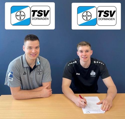 A-Kader Nationalspiller Luke KAYSEN ënnerschreiwt 1 Jores-"Anschluss"-Kontrakt mat sengem Veräin dem TSV Dormagen 